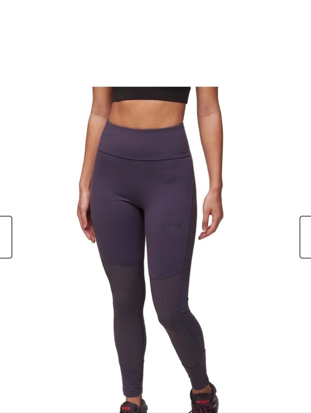 NWT Mountain Hardwear Women's Rock Intelligence Tights In Deep Purple